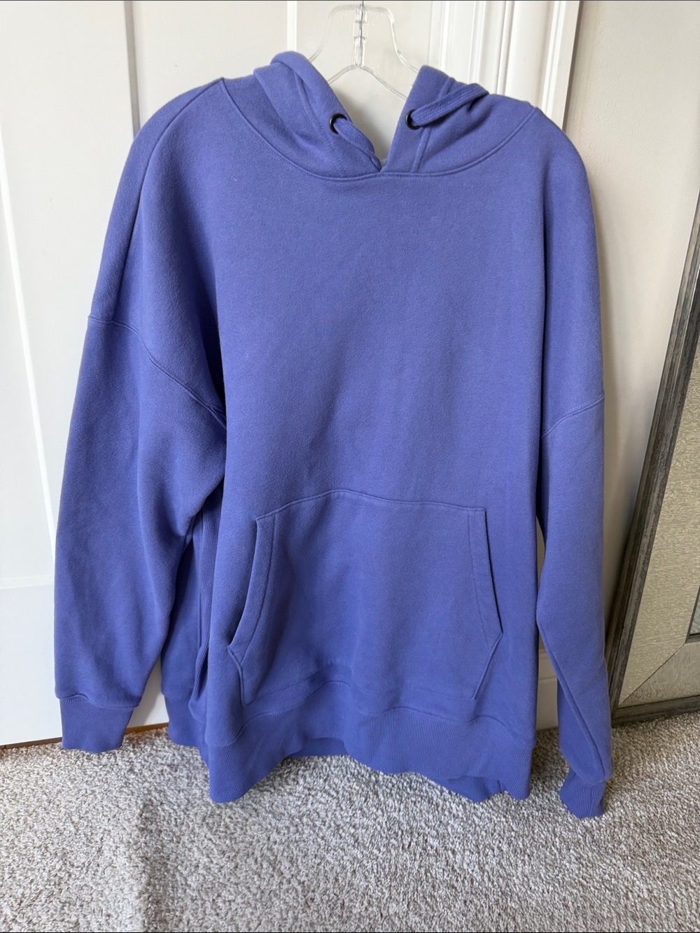 ZELLA Women's Cozy Up Polar Fleece Hoodie in Purple Size XL